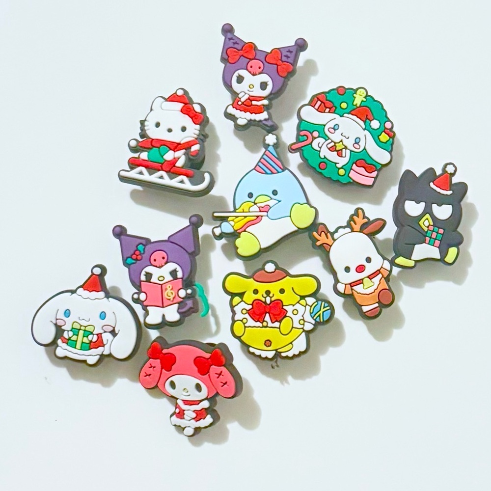 10 Hello Kitty Croc Charms Jibbit Shoe Charm Disney Croc Charms